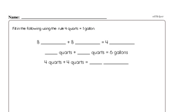 Addition - Multi-Digit Addition Mixed Math PDF Workbook for Fourth Graders
