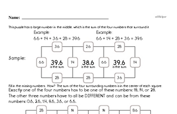 Addition Mixed Math PDF Book