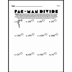 fourth grade division worksheets division with remainders edhelpercom
