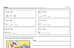 Fourth Grade Division Worksheets - Division without Remainders Worksheet #3