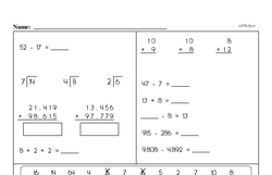 Free 4.NF.B.3.A Common Core PDF Math Worksheets Worksheet #5