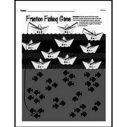 Fourth Grade Fractions Worksheets - Whole Numbers as Fractions Worksheet #2
