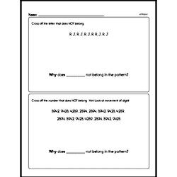 Fractions - Whole Numbers as Fractions Mixed Math PDF Workbook for Fourth Graders