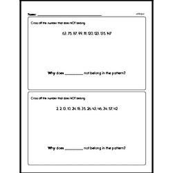 Fractions - Whole Numbers as Fractions Workbook (all teacher worksheets - large PDF)