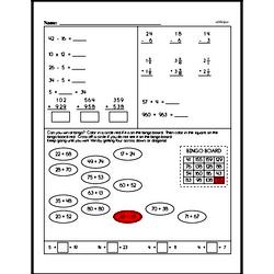 Fraction Worksheets - Free Printable Math PDFs Worksheet #199