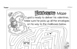 Fourth Grade Math Challenges Worksheets - Puzzles and Brain Teasers Worksheet #116