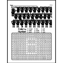 Fourth Grade Math Challenges Worksheets - Puzzles and Brain Teasers Worksheet #135
