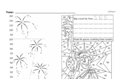 Fourth Grade Math Challenges Worksheets - Puzzles and Brain Teasers Worksheet #119