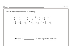 Fourth Grade Math Challenges Worksheets - Puzzles and Brain Teasers Worksheet #2
