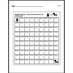 Fourth Grade Math Challenges Worksheets - Puzzles and Brain Teasers Worksheet #7