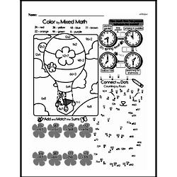 Fourth Grade Math Challenges Worksheets - Puzzles and Brain Teasers Worksheet #143