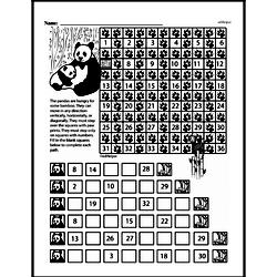 Fourth Grade Math Challenges Worksheets - Puzzles and Brain Teasers Worksheet #44