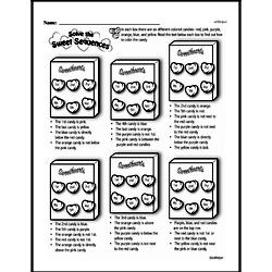 Fourth Grade Math Challenges Worksheets - Puzzles and Brain Teasers Worksheet #136