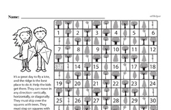 Fourth Grade Math Challenges Worksheets - Puzzles and Brain Teasers Worksheet #67