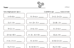 Easier Math Facts Practice with Multiple Operations