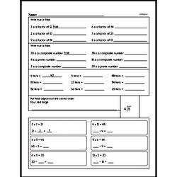 Fourth Grade Math Word Problems Worksheets - Mixed Operations Math Word Problems Worksheet #3