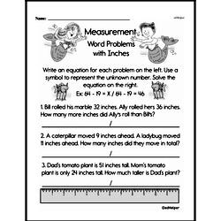 Fourth Grade Measurement Worksheets - Length Worksheet #12