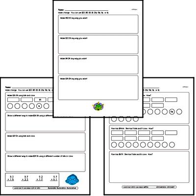 4Th Grade Math Worksheet Money - 12 Best Images of Counting Money