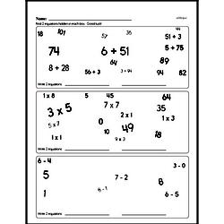 Fourth Grade Multiplication Worksheets Worksheet #12
