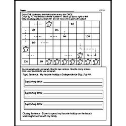 Fourth Grade Multiplication Worksheets Worksheet #15