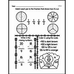 Fourth Grade Number Sense Worksheets - Three-Digit Numbers Worksheet #18