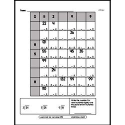 Fourth Grade Number Sense Worksheets - Three-Digit Numbers Worksheet #1