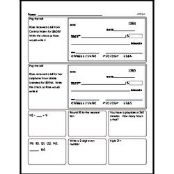 Fourth Grade Number Sense Worksheets - Two-Digit Numbers Worksheet #4