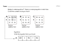 Fourth Grade Number Sense Worksheets - Two-Digit Numbers Worksheet #9