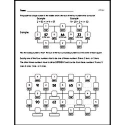 Fourth Grade Number Sense Worksheets Worksheet #70