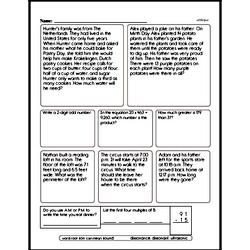 Free 4.OA.A.3 Common Core PDF Math Worksheets | edHelper.com