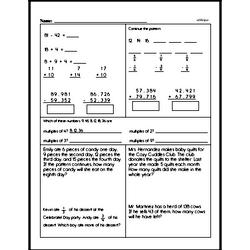 Fourth Grade Subtraction Worksheets - Three-Digit Subtraction Worksheet #2