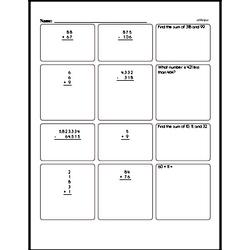 Addition and Subtraction Mad Minute Pages
