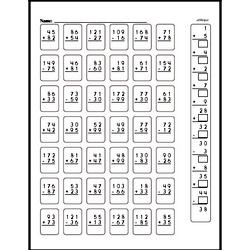 Fifth Grade Addition Worksheets - Addition with Decimal Numbers Worksheet #1