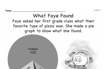 Data - Probability and Statistics Mixed Math PDF Workbook for Fifth Graders