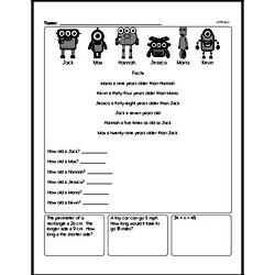 Fifth Grade Data Worksheets Worksheet #4