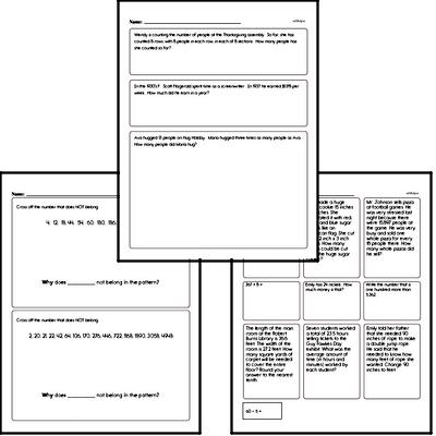 Free Fifth Grade Enrichment PDF Worksheets | edHelper.com