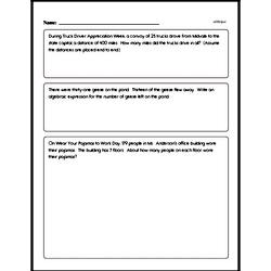 Fifth Grade Fractions Worksheets - Multiplying Fractions Worksheet #1