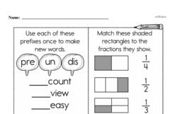 Free 5.NF.A.1 Common Core PDF Math Worksheets Worksheet #33