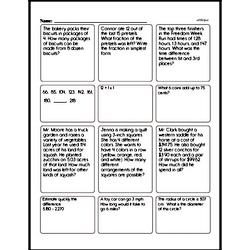 Free 5.NF.A.1 Common Core PDF Math Worksheets Worksheet #29