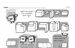 Geometry - 3D Shapes Workbook (all teacher worksheets - large PDF)