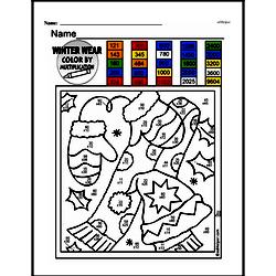 Fifth Grade Math Challenges Worksheets - Puzzles and Brain Teasers Worksheet #55