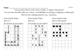 Fifth Grade Math Challenges Worksheets - Puzzles and Brain Teasers Worksheet #5