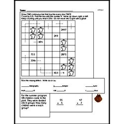 Fifth Grade Math Challenges Worksheets - Puzzles and Brain Teasers Worksheet #15