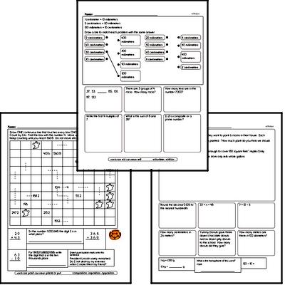 Measurement - Length Workbook (all teacher worksheets - large PDF)