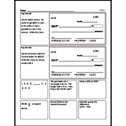 Fifth Grade Measurement Worksheets - Length Worksheet #2