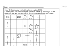 Fifth Grade Measurement Worksheets - Length Worksheet #3