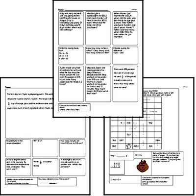 Measurement - Units of Measurement Workbook (all teacher worksheets - large PDF)