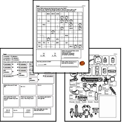 Measurement Workbook (all teacher worksheets - large PDF)
