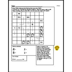 Free 5.MD.A.1 Common Core PDF Math Worksheets Worksheet #3