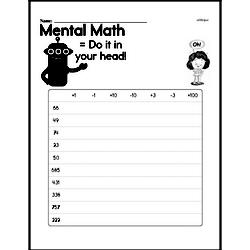 Mental Math Challenge Worksheet